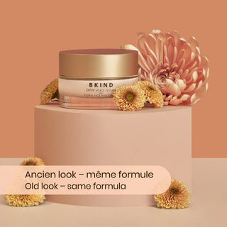 Crème visage florale avec acide hyaluronique