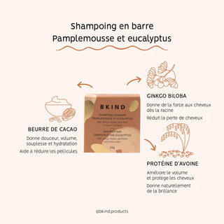 Shampoing en barre – Cheveux normaux et/ou à tendance grasse