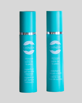 Rituel 2 étapes | Nettoyant 4-en-1 + crème-sérum 4-en-1